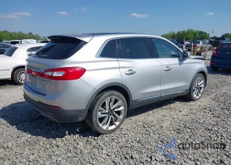 2016 Lincoln Mkx Black Label z USA, uszkodzony, nr VIN 2LMPJ7JP9GBL55709